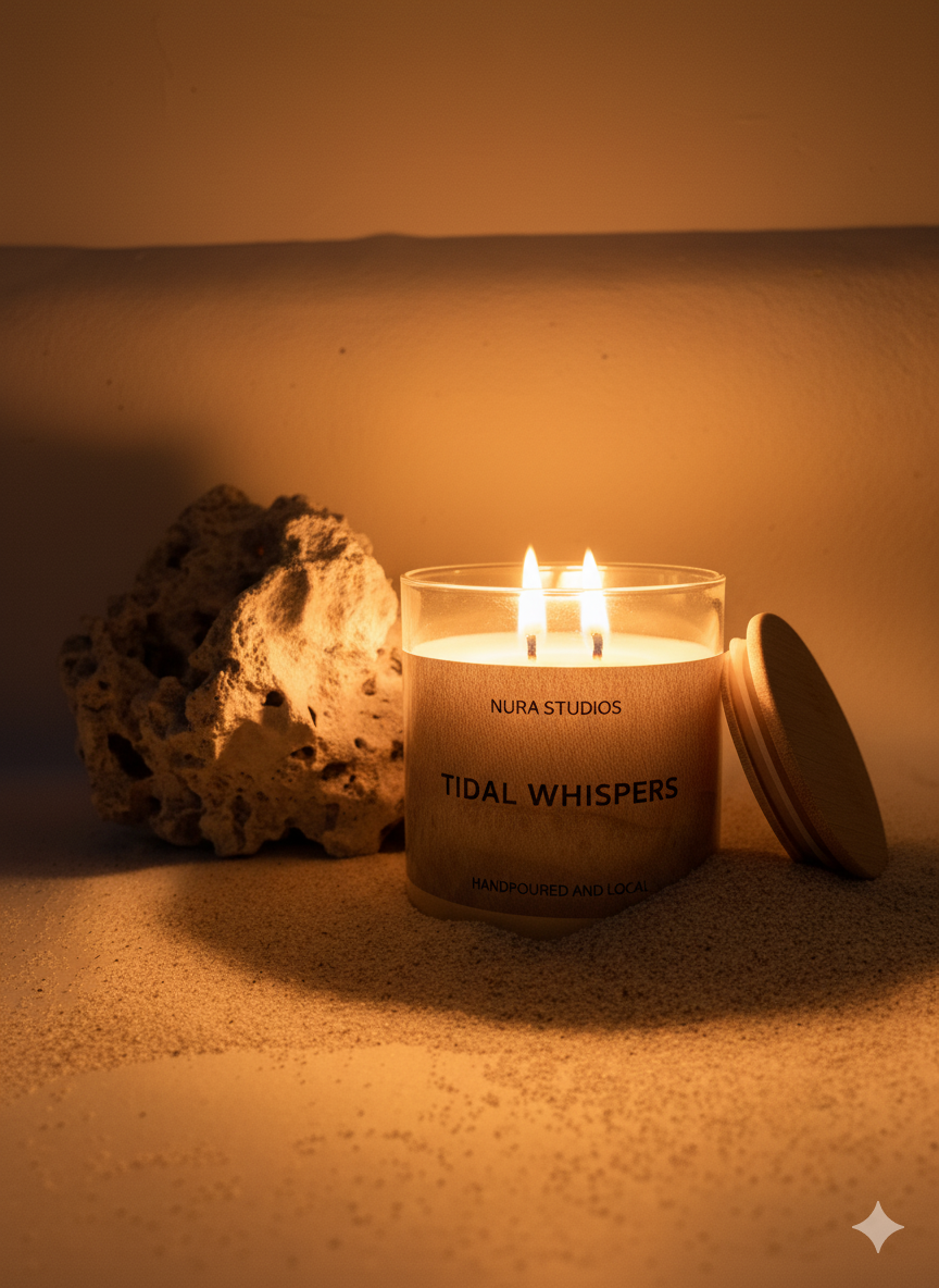 Tidal Whispers | Signature Glass Candle