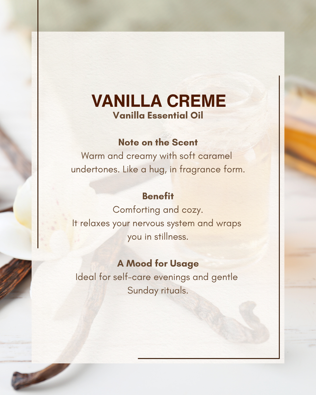 Glass Scented Candles : Vanilla Creme