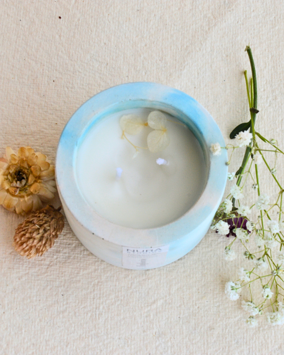 Euphoria Scented Candle :  Vanilla and Amber